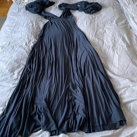 Navy Blue Infinity Multi Way Dress - Picture 3 of 16